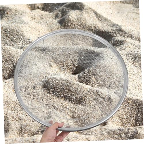 BESTonZON Rundsieb Gartensieb Maschenweite Metall Sieb für Erde Kompost Steine Gartensieb Bodensieb Langlebig Robust zum Filtern von Sand und von BESTonZON