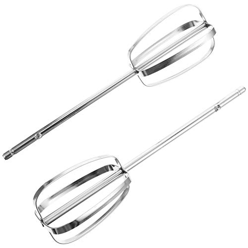 BESTonZON Schneebesen Edelstahl Multifunktional Manuell Rührbesen Milchaufschäumer Quirl Handmixer für Mischen Eier Soßen Schaumschläger Handrührer 1 Paar von BESTonZON