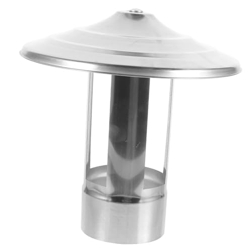 BESTonZON Schornstein Regenhaube Winddicht Wetterfest Kaminabdeckung für Hausdach Kaminzubehör Langlebig und Installieren BESTonZON Schornstein Regenhaube Winddicht Wetterfest Kaminabdeckung für Hausdach Kaminzubehör Langlebig und Installieren von BESTonZON