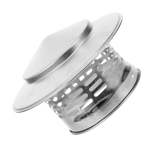 BESTonZON Schornsteinabdeckung Regen und Schneeschutz Kaminhaube Winddicht Robust Leicht für Garten und Ofen Rauchrohr von BESTonZON