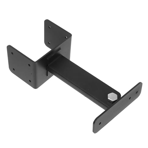 BESTonZON Schwarze Edelstahl Dachträgerhalterung Pergola Dachträger Dacherhöhung mit Hoher Tragfähigkeit und Einfache Installation für Terrassenüberdachungen und Pavillonrahmen von BESTonZON