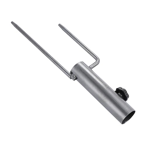 BESTonZON Schwarzer Bodenanker für Strand und Sonnenschirme Erdspieß Robustem Material Stabiler Rasendorn für Schirmstangen mit Wetterfest und Windresistent für Outdoor Einsatz BESTonZON Schwarzer Bodenanker für Strand und Sonnenschirme Erdspieß Robustem Material Stabiler Rasendorn für Schirmstangen mit Wetterfest und Windresistent für Outdoor Einsatz von BESTonZON