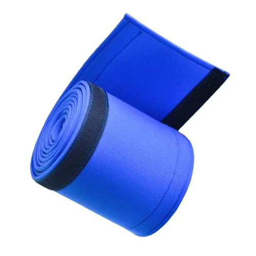 BESTonZON Schwimmbadhandschuhe Schwimmbadgriffabdeckung Poolgriffhülle rutschfeste Abdeckungen Schwimmbadhandlaufabdeckung Terrassengeländerhülle Blauer Tauchstoff von BESTonZON