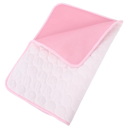 BESTonZON Selbstkühlende Hundekühlmatte Waschbare Kühlmatte für Kleine Hunde Kühlpad für Haustiere für Reisen und Zuhause Rosa aus Eisseide BESTonZON Selbstkühlende Hundekühlmatte Waschbare Kühlmatte für Kleine Hunde Kühlpad für Haustiere für Reisen und Zuhause Rosa aus Eisseide von BESTonZON