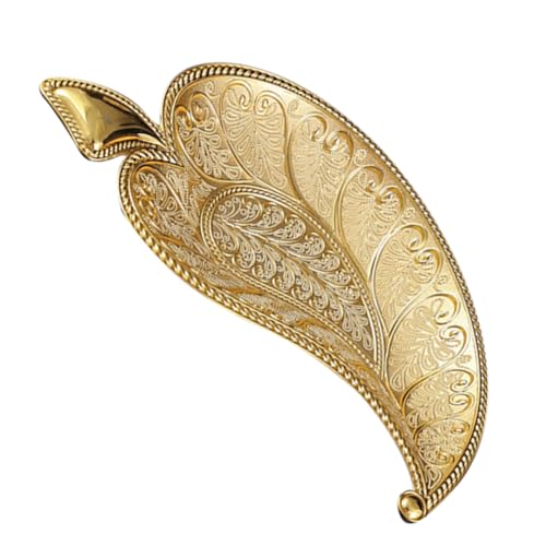 BESTonZON Servierplatten aus Metall Tablettteller Arbeitsplatte modern Snackhalter Nachtisch Vorspeisentablett dekorativer Tischbonbonhalter Obstteller Zinklegierung Golden BESTonZON Servierplatten aus Metall Tablettteller Arbeitsplatte modern Snackhalter Nachtisch Vorspeisentablett dekorativer Tischbonbonhalter Obstteller Zinklegierung Golden von BESTonZON