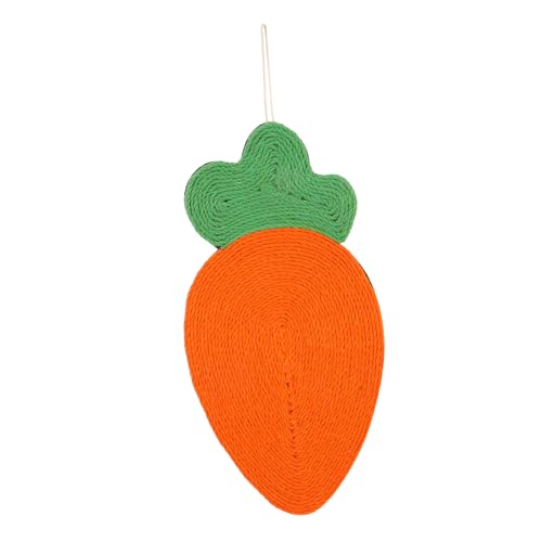 BESTonZON Sisal Katzenkratzmatte mit Speziellem Karotten Design Verschleißfestes Sisal kratzpad für Drinnen Langlebiges Kratzspielzeug zur Krallenpflege Entspannendes Katzenzubehör für Sofa BESTonZON Sisal Katzenkratzmatte mit Speziellem Karotten Design Verschleißfestes Sisal kratzpad für Drinnen Langlebiges Kratzspielzeug zur Krallenpflege Entspannendes Katzenzubehör für Sofa von BESTonZON