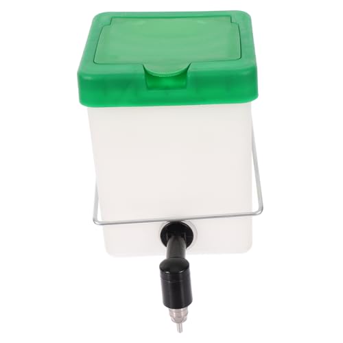 BESTonZON Teiliges Kleintier Trinkwasserspender Hängender Auslaufsicherer Wasserspender für Kaninchen Meerschweinchen mit Metallbefestigung Hygienisch und Langlebig von BESTonZON