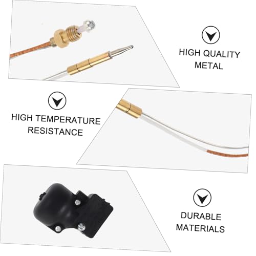 BESTonZON Thermoelement Reparaturset Teilig Praktischer Thermoelementsensor für Outdoor Terrassenheizstrahler Sicherheits Kippabschaltung und Flammenüberwachung Kompatibel mit Gasheizungen von BESTonZON