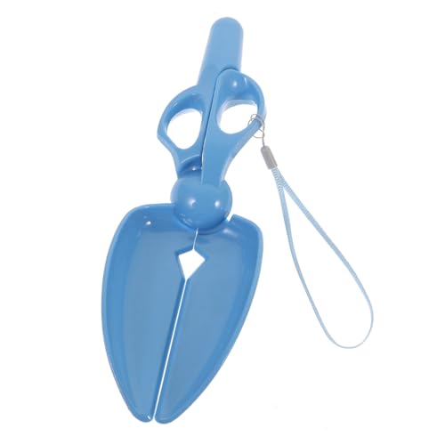 BESTonZON Tragbarer Hundekotgreifer Scherenform Pooper Scooper mit Leicht Bedienbarem Federmechanismus Langlebig und Waschbar für Zuhause Garten und im Freien von BESTonZON