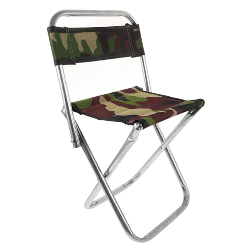BESTonZON Tragbarer Klapphocker Klappstuhl Leichter, tragbarer Campingstuhl Falten Chaise-Camping Außenhocker Angeln Campingstuhl zusammenklappbare Outdoor-Stühle Camouflage Zufällige Farbe BESTonZON Tragbarer Klapphocker Klappstuhl Leichter, tragbarer Campingstuhl Falten Chaise-Camping Außenhocker Angeln Campingstuhl zusammenklappbare Outdoor-Stühle Camouflage Zufällige Farbe von BESTonZON