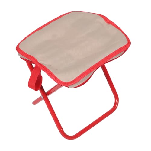 BESTonZON Tragbarer Campinghocker Kleiner Klappstuhl Für Outdoor-Angeln Kompakt Zusammenklappbar Für Reisen Wandern Gartenarbeit Und Strand Leicht Und Robust Mit Aufbewahrungstasche Für von BESTonZON