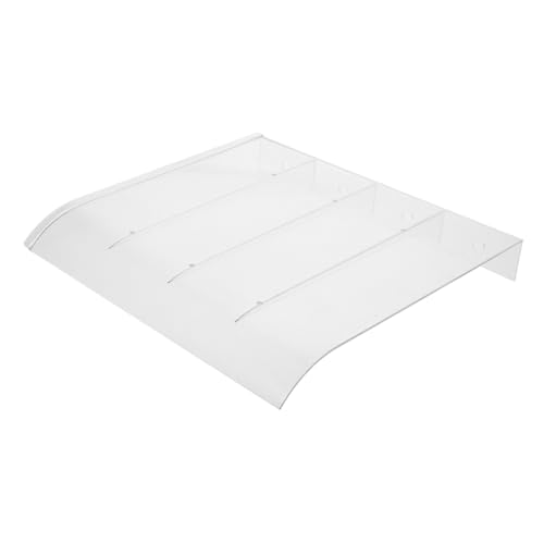 BESTonZON Transparentes Regen und Sonnenschutzdach für Haustüren und Fenster Uv Schutz Einfache Wetterfestes Material für Eingänge und Balkone von BESTonZON
