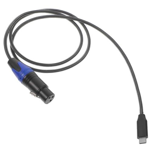 BESTonZON Type C Xlr Mikrofonkabel Kupferkabel Langlebig Robust Flexibel für Gitarren Studio Audioverbindung Kompakt Leicht Tragbar Geeignet für Mikrofone Mixer Guitar Mixing Console von BESTonZON