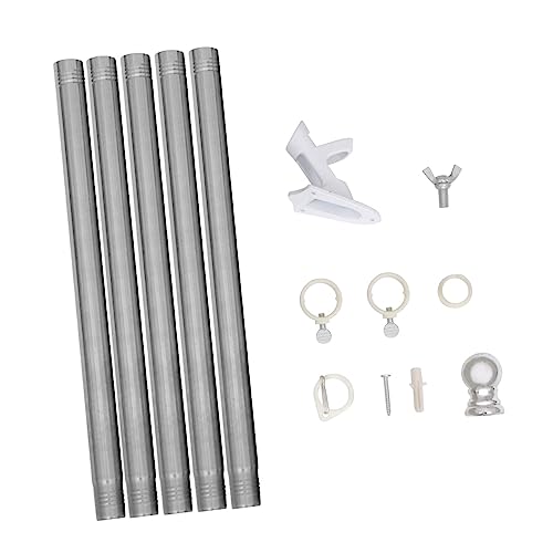 BESTonZON Vergoldetes Fahnenmast Set Außenfahnenmasten Wohn Kit Fahnenmast Kit Fahnenmast Fahnenmast Halterung Silberlegierung Zufällige Farbe BESTonZON Vergoldetes Fahnenmast Set Außenfahnenmasten Wohn Kit Fahnenmast Kit Fahnenmast Fahnenmast Halterung Silberlegierung Zufällige Farbe von BESTonZON
