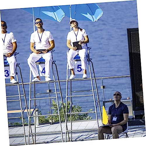 BESTonZON Verkehrsleitflagge Gelb mit Edelstahlstange und Schwammgriff Leichte Signalflagge für Schiedsrichter Sichtbar und Ergonomisch für Sporttraining und Wettkämpfe BESTonZON Verkehrsleitflagge Gelb mit Edelstahlstange und Schwammgriff Leichte Signalflagge für Schiedsrichter Sichtbar und Ergonomisch für Sporttraining und Wettkämpfe von BESTonZON