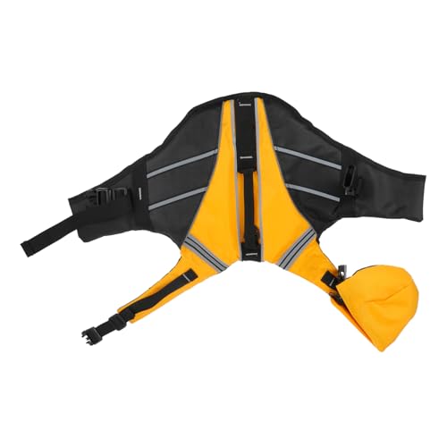 BESTonZON Verstellbare Hundeschwimmweste Gelb S Atmungsaktive Rettungsweste für Welpen Strapazierfähige Sichere Haustier Jacke mit Schnellverschluss und Tragegriff BESTonZON Verstellbare Hundeschwimmweste Gelb S Atmungsaktive Rettungsweste für Welpen Strapazierfähige Sichere Haustier Jacke mit Schnellverschluss und Tragegriff von BESTonZON