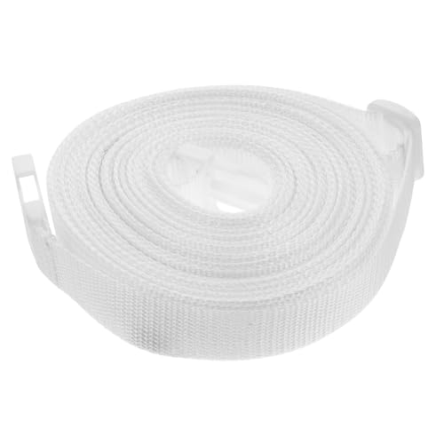 BESTonZON Verstellbarer XL Bettverbinder Bettlückenfüller Doppelbett Matratzenband Strap für Hotel Gästezimmer und Urlaub Vermietung Weiß von BESTonZON