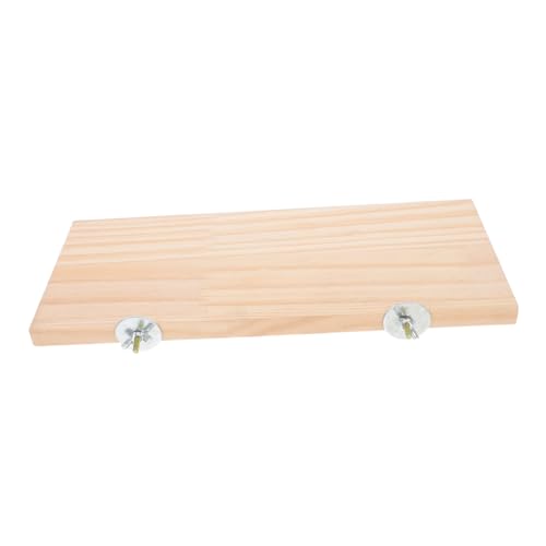BESTonZON Vogel Pergola Holzplattform Multifunktionales Haustier Klettersystem für Papagei Chinchilla Hamster Meerschweinchen Fördert Bewegung Erweiterte Käfigfläche Leichte von BESTonZON