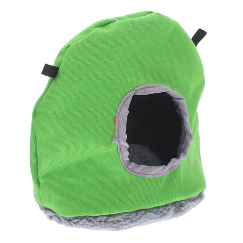 BESTonZON Vogelhängematte für Papageien Komfortables Warmes und Strapazierfähiges Vogelnest Einfach zu Reinigen Stressreduzierend Komfortabler Schlafplatz für Haustiervögel für von BESTonZON