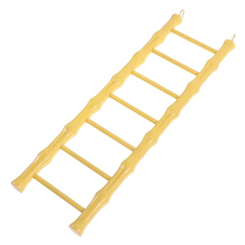 BESTonZON Vogelleiter Kunststoff Hängende Kletterleiter für Papagei Wellensittich Hamster Haustier Käfig Zubehör Robust und Sicher BESTonZON Vogelleiter Kunststoff Hängende Kletterleiter für Papagei Wellensittich Hamster Haustier Käfig Zubehör Robust und Sicher von BESTonZON