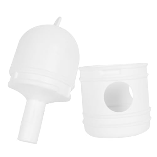 BESTonZON Vogeltier Tränke Kunststoff Trinkbecher Pigeon Wasserspender Robust Vielseitig Für Geflügelkäfig Innen Außen Hühner Tauben Wachteln von BESTonZON