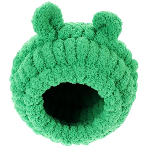 BESTonZON Warmes Hängendes Papageien schlafbett aus Weichem Material Dekoratives Vogelnest für Kleinen Vogelkäfig Atmungsaktiv und Gemütlich für Winter und Entspannte Ruhezeiten von BESTonZON