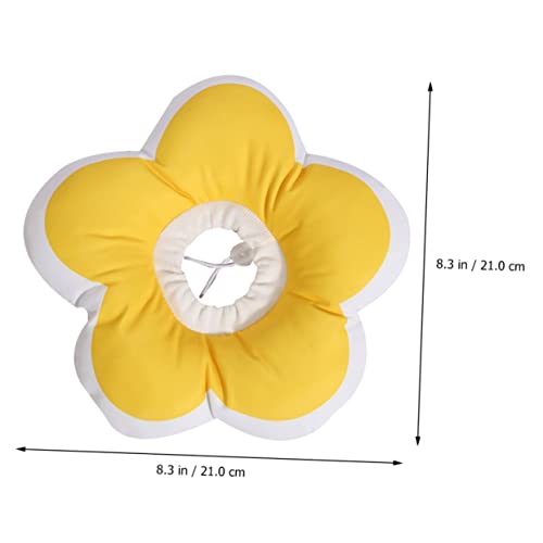 BESTonZON Wasserdichter Kragen für Haustiere und Beißschutz Schonkragen zur Wundheilung Verstellbar Angenehm zu Tragen für Katzen und Kleine Hunde nach Operationen BESTonZON Wasserdichter Kragen für Haustiere und Beißschutz Schonkragen zur Wundheilung Verstellbar Angenehm zu Tragen für Katzen und Kleine Hunde nach Operationen von BESTonZON