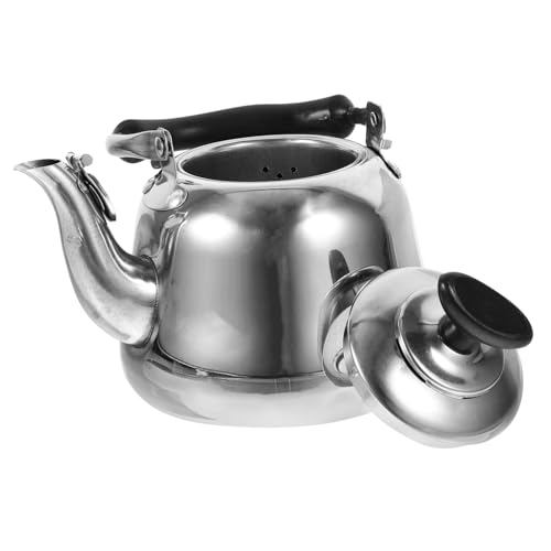 BESTonZON Teekanne Aus Stahl Induktions-Teekessel Hhalt Wasserkocher Kochen Teekannen von BESTonZON