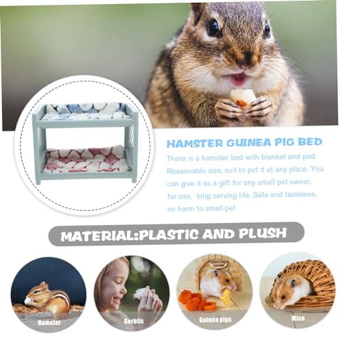 BESTonZON Wear Resistant Hamster Bett mit Kissen Kleintier Versteck für Hamster Meerschweinchen Kaninchen und Igel Abnehmbar Pflegeleicht Gemütliches Haustier Schlafplatz in BESTonZON Wear Resistant Hamster Bett mit Kissen Kleintier Versteck für Hamster Meerschweinchen Kaninchen und Igel Abnehmbar Pflegeleicht Gemütliches Haustier Schlafplatz in von BESTonZON