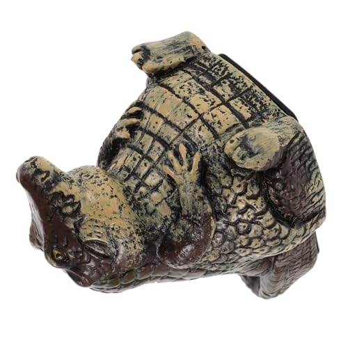 BESTonZON wasserdichte Schlüsselversteck Box Alligator Design Wetterfeste Gartendeko Schlüsselbox Sicherer Diebstahlschutz für Garten Terrasse Realistische Tierfigur aus Harz BESTonZON wasserdichte Schlüsselversteck Box Alligator Design Wetterfeste Gartendeko Schlüsselbox Sicherer Diebstahlschutz für Garten Terrasse Realistische Tierfigur aus Harz von BESTonZON