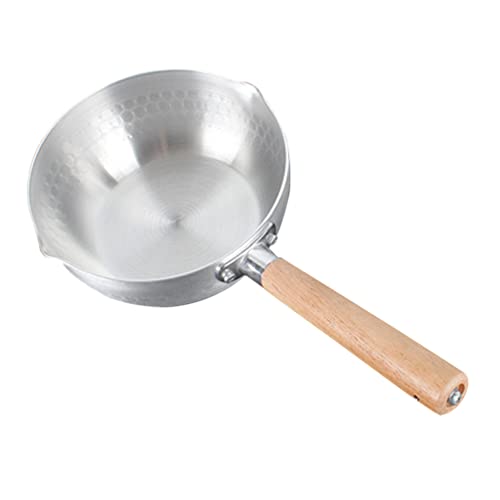 Tassen Milchtopf Milchkochtopf Stielkasserolle Edelstahl Kochtopf Stieltopf Milchpfanne Butterw?rmer Nudelpfanne Bratpfanne Suppentopf Minicreamer Topf für Milch Sü?igkeiten 16cm Pfannen von BESTonZON