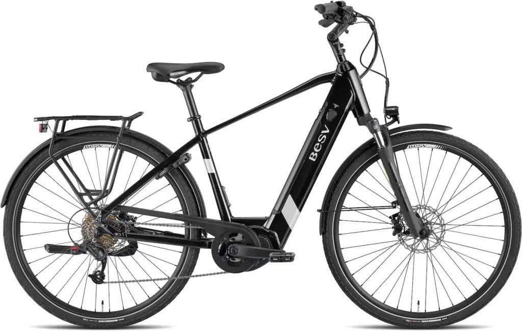 BESV E-Bike Touren Bike TR 2.1 Step Over Night Black 28" 504 Wh Diamant, 9 Gang Microshift Microshift MARVO LT 9 Speed Schaltwerk BESV E-Bike Touren Bike TR 2.1 Step Over Night Black 28" 504 Wh Diamant, 9 Gang Microshift Microshift MARVO LT 9 Speed Schaltwerk von BESV