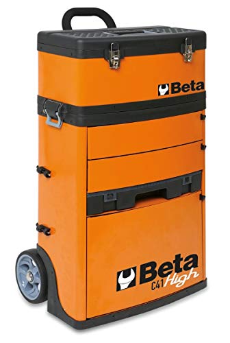 BETA C41H-W - Trolley mit Zwei stapelbaren Modulen, Weiß von BETA