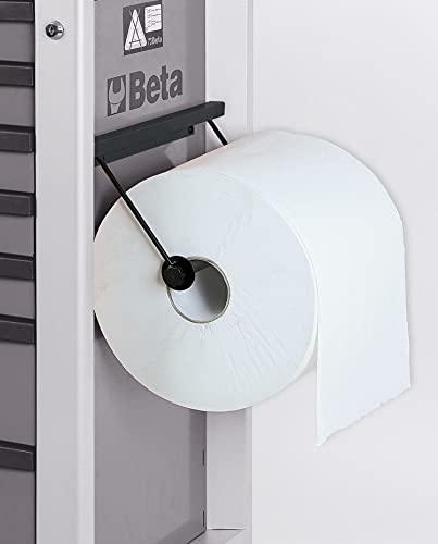 BETA 2400 RSC24/PC-A Papierrollenhalter für perforierte Rollen für die Werkstattschublade RSC24 oder andere Verwendungszwecke, geeignet für alle Standardrollen, Anthrazit, in 2 Farben erhältlich von Beta