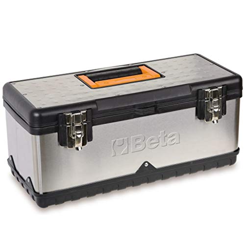 Beta 21170502 Model Cp17L Tool Box, Made of Stainless Steel and Plastic Removable Tote-Tray von Beta