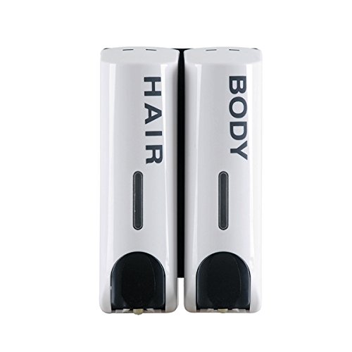 6504 Seifenspender Hair & Body für die Wand - Weiß - Hotelversion von BETEC