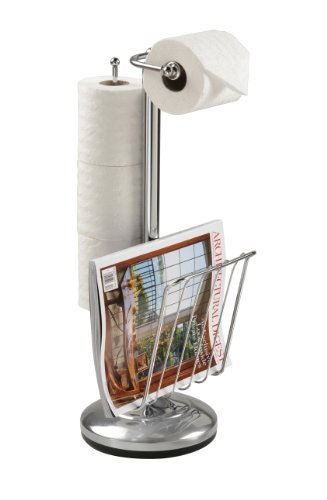 69508 Toiletten Caddy: Toilettenpapierhalter und Zeitungsständer von BETEC