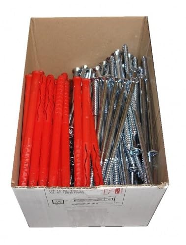 10x80mm Rahmendübel Fassadendübel Brandschutzdübel mit Sechskantschraube SW13 ETA Zulassung F90 von BETEON24