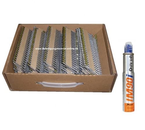 1400 Ankernägel 4,0x40mm 34° papiergebunden passend für Ankernagler Paslode PPN 50i PPN 50Ci + Ci Gas von BETEON24