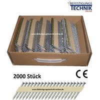 2000 Ankernägel 4,0x60mm 34° papier für Ankernagler Tjep KA2 Bostitch MCN250-E Paslode kmr F-250SPP-EN12564 von BETEON24