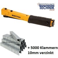 Bostitch BHT150C baugl. Stanley 6-PHT150 Prebena HFPF09 6-10mm + 5000 Klammern 10mm KL-35-EN134245 von BETEON24