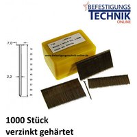 Beteon24 - T-Nägel 2,2x32mm verzinkt gehärtet für T-Nagler Prebena Senco kmr Betonnägel BR-09 1M-EN14636 von BETEON24