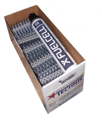 Betonnägel 3,0x32mm XH extra hart + C5 Gas passend für Powers DeWalt DDF5110500 Würth Diga CS-2 CS-3 HFB Betonnägel 3,0x32mm XH extra hart + C5 Gas passend für Powers DeWalt DDF5110500 Würth Diga CS-2 CS-3 HFB von BETEON24