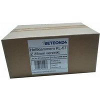 Beteon24 - Heftklammern z 35 cnkha 35mm verzinkt Prebena z Haubold kg 735 KL-57 (1Box=12,7 Mille)-EN15138 von BETEON24