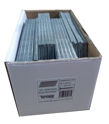 Stauchkopfnägel 45mm A2 20° passend für Bosch GNH 18V-64 Senco Fusion F16A von BETEON24