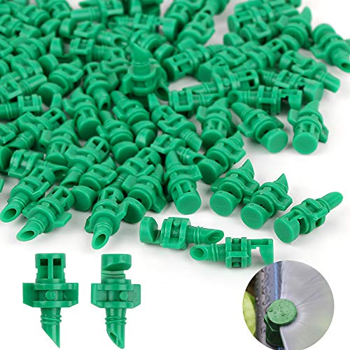 BETESSIN 100 Stücke Mini Tropfbewässerung Sprinklerköpfe Düsen 180° Sprühdüsen Nebeldüsen Microsprüher für Tropfbewässerung Sprinkler- und Garten-Bewässerungssysteme BETESSIN 100 Stücke Mini Tropfbewässerung Sprinklerköpfe Düsen 180° Sprühdüsen Nebeldüsen Microsprüher für Tropfbewässerung Sprinkler- und Garten-Bewässerungssysteme von BETESSIN