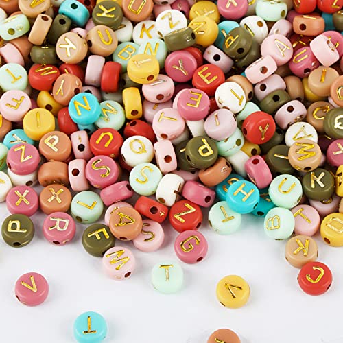 600 Stück Buchstabenperlen A-Z Bunte Acrylperlen zum Auffädeln Perlen für Armbänder Buchstabenperlen zum Basteln und Schmuck Herstellung usw. 600 Stück Buchstabenperlen A-Z Bunte Acrylperlen zum Auffädeln Perlen für Armbänder Buchstabenperlen zum Basteln und Schmuck Herstellung usw. von BETESSIN