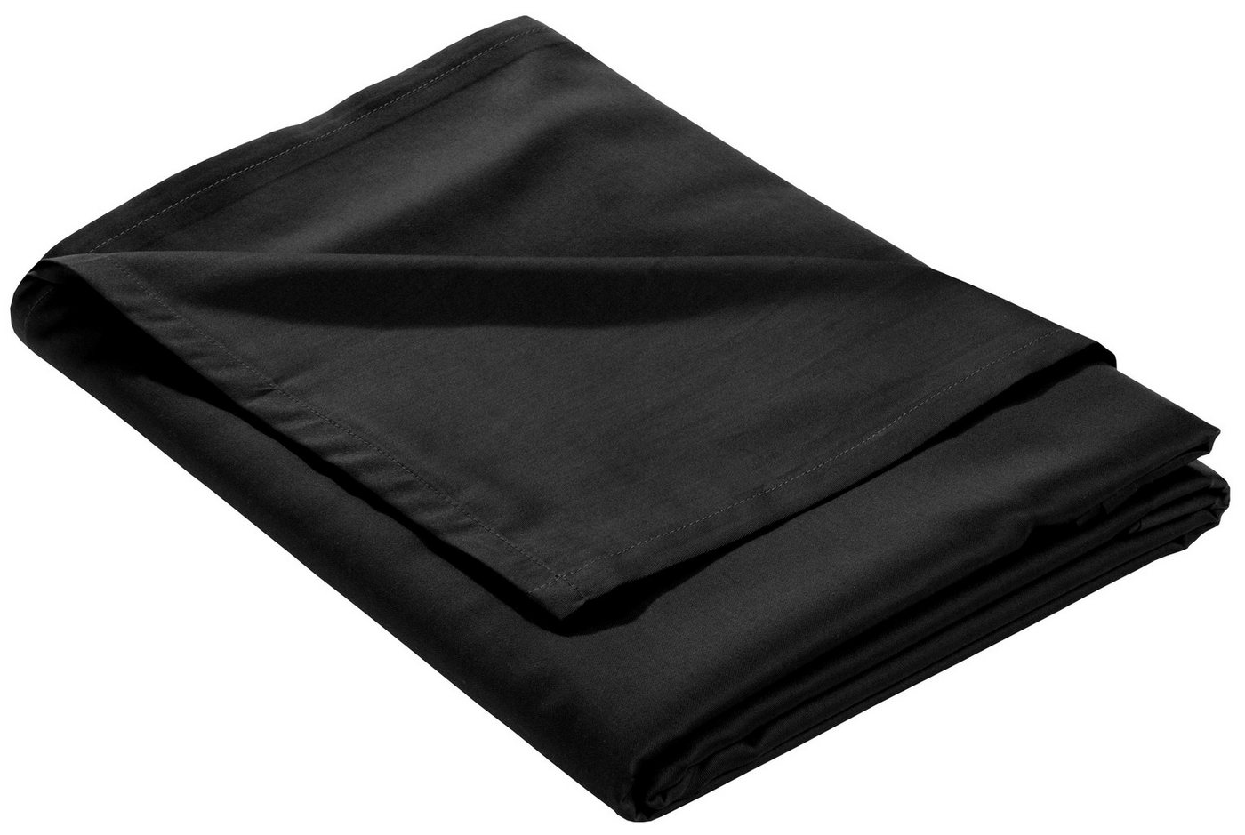 BETTWAESCHE-MIT-STIL Bettlaken Mako Satin Bettlaken uni einfarbig, Mako-Satin von BETTWAESCHE-MIT-STIL