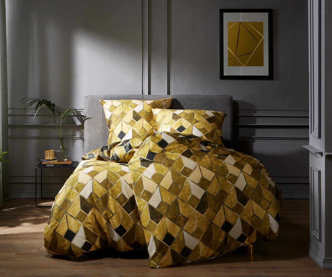 BETTWAESCHE-MIT-STIL Bettwäsche Mako Satin Bettwäsche Raute, Mako-Satin, 2 teilig BETTWAESCHE-MIT-STIL Bettwäsche Mako Satin Bettwäsche Raute, Mako-Satin, 2 teilig von BETTWAESCHE-MIT-STIL