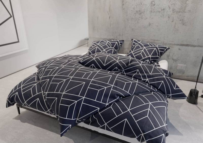 BETTWAESCHE-MIT-STIL Bettwäsche Mako Satin Bettwäsche Urban Geometric, Mako-Satin, 2 teilig BETTWAESCHE-MIT-STIL Bettwäsche Mako Satin Bettwäsche Urban Geometric, Mako-Satin, 2 teilig von BETTWAESCHE-MIT-STIL